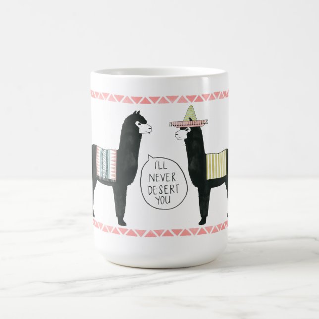 Mug Taco à propos de ça | Je ne vous déserterai jamais (Centre)