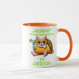 Mug Taco Traite Avec Feline Friend