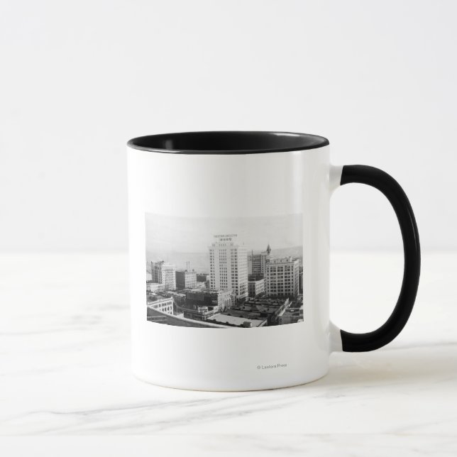 Mug Tacoma, WA Skyline View de Winthrop Hotel (Droite)