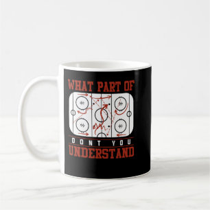 Mug Tactique de hockey sur glace Entraîneur Drôle cade