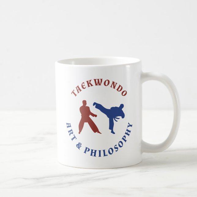 Mug Taekwondo Art & Philosophie (Droite)