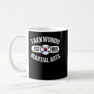 Mug Taekwondo Fondée 1955 Arts Martiaux Tae Kwon D