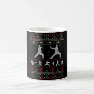 Mug Taekwondo Joyeux cadeau de Noël