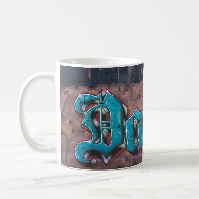 Mug Tag Graffiti : David (Gauche)