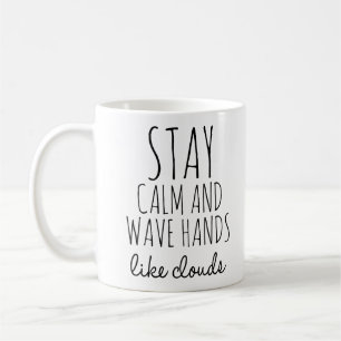 Mug Tai Chi Coffee Mug, Mains Vagues Comme Des Nuages