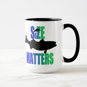 Mug Taille Importante Amusante Pêche Grosse