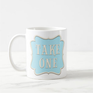 Mug "Take One" Fairytale Tea Party Pastel Blue