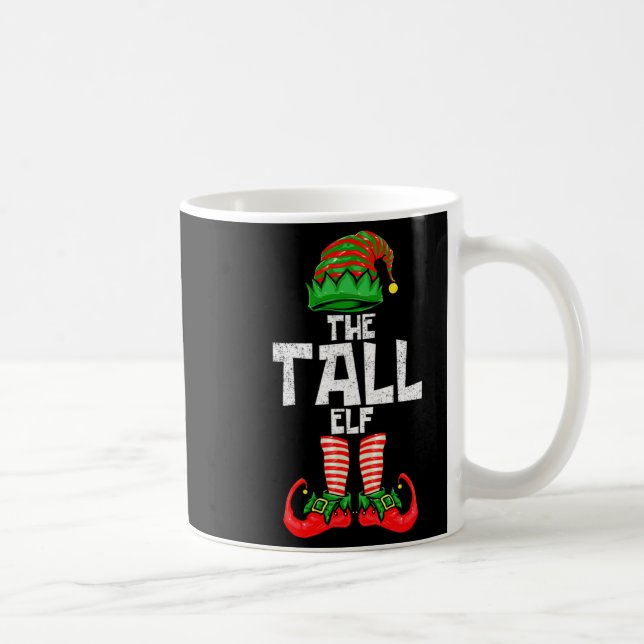 Mug Tall Elf Christmas Matching Family  (Droite)