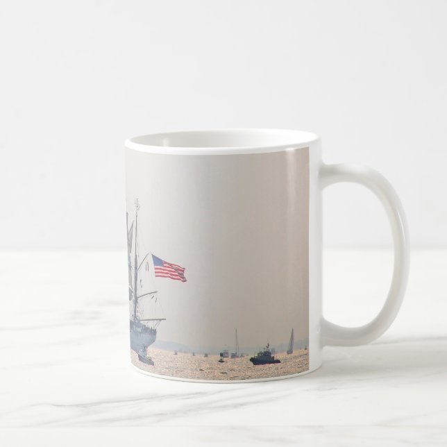 Mug Tall Ship, Clipper Ship, Voilier, US Coast Guard (Droite)