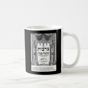 Mug Talmud "Sagesse/Actes" Citation Cadeaux T-shirts C