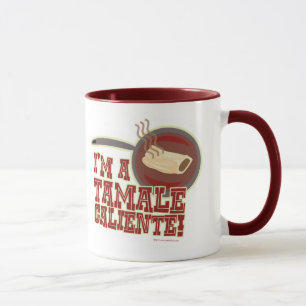 Mug Tamale Caliente Nourriture Cartoon Humour Devise