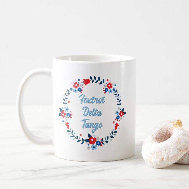 Mug Tango Delta du Foxtrot (Avec donut)