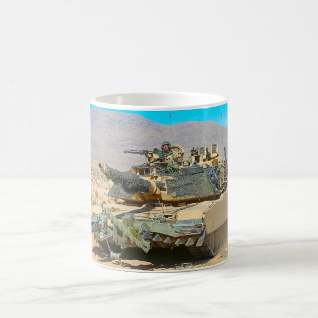 Mug TANK DE BATAILLE - M1 Abrams (Centre)
