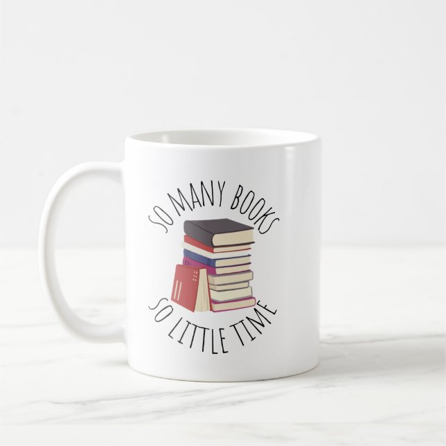 Mug Tant De Livres, Si Peu De Temps De Musique (Gauche)