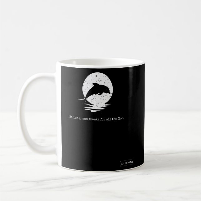 Mug Tant De Temps Et Merci Pour Tous Les Poissons (Gauche)