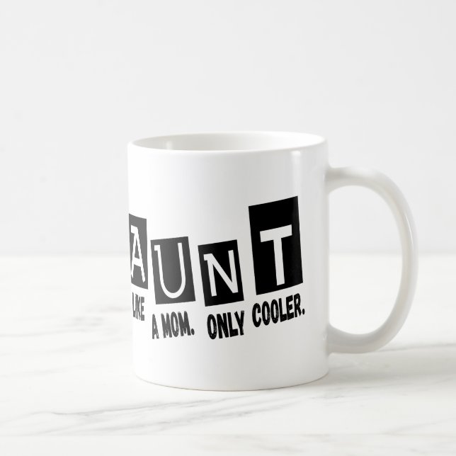 Mug Tante comme une mère seulement glacière (Droite)