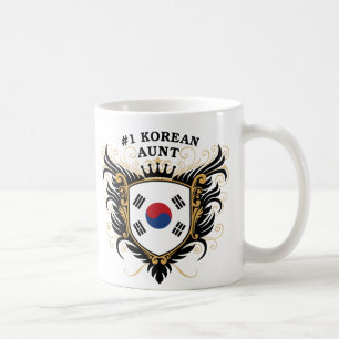Mug Tante coréenne du numéro un
