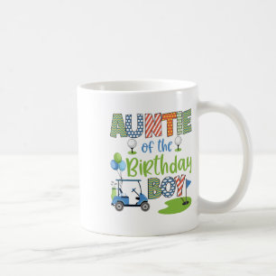 Mug Tante De L'Anniversaire Boy Golf Lover Family Matc