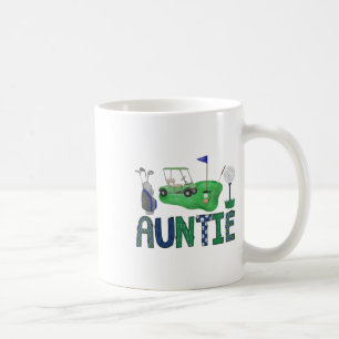 Mug Tante De L'Anniversaire Garçon Trou Dans Un Sport 