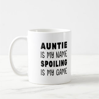 Mug Tante est mon nom Spoiling est mon jeu