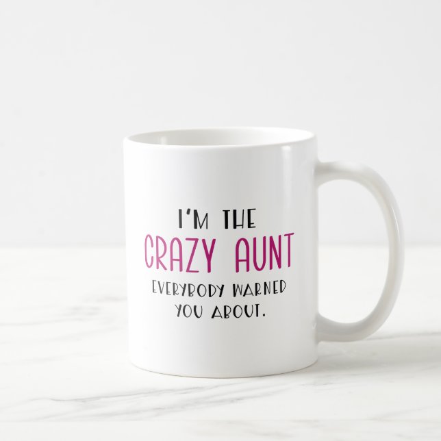 Mug Tante folle (Droite)
