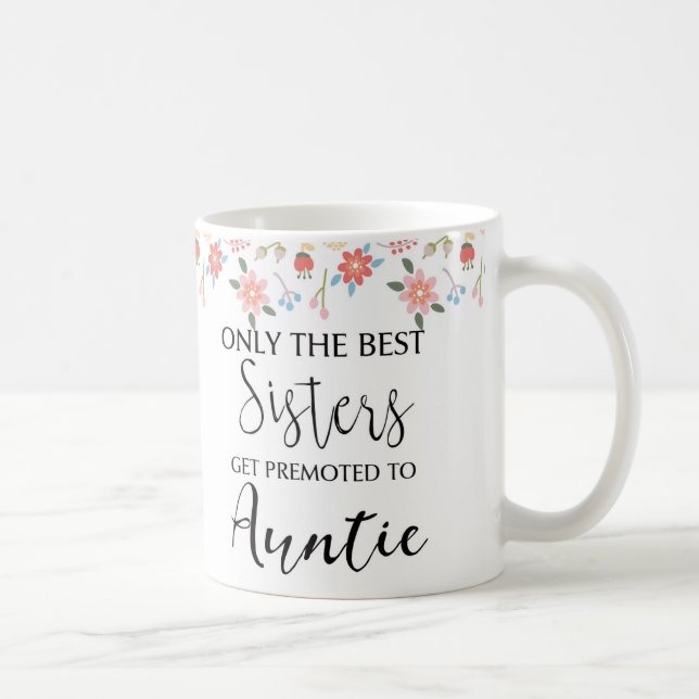 Mug Tante Gift Mug, nouveau cadeau de la soeur | de (Droite)