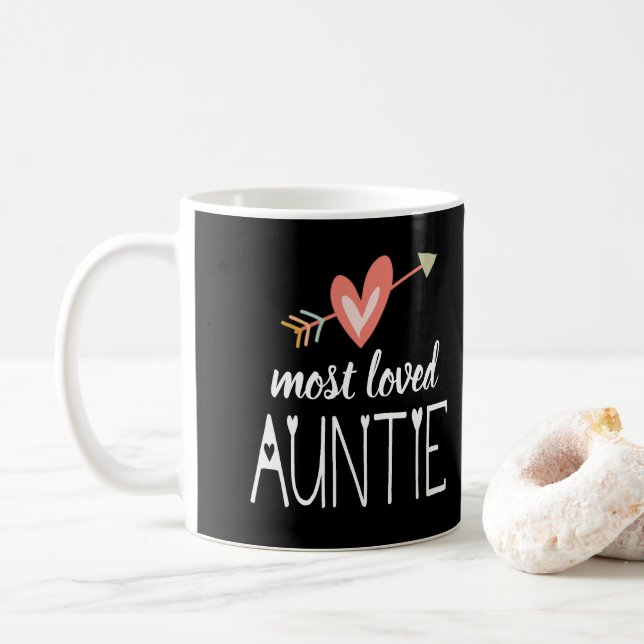 Mug Tante la plus aimée du coeur (Avec donut)