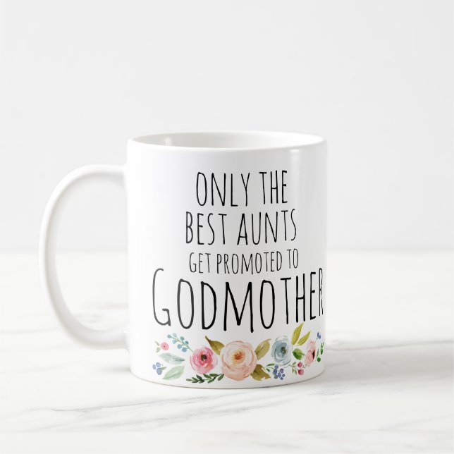Mug tante marraine avec photo (Gauche)