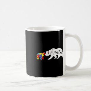 Mug Tante Ours Sensibilisation sur l'autisme Mois Tant