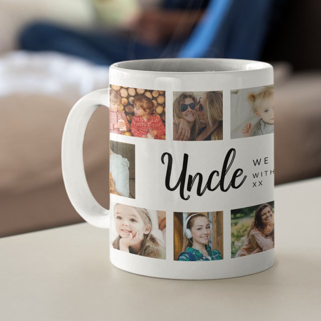 Mug Tante personnalisé 18 Collage de photos (Créateur téléchargé)