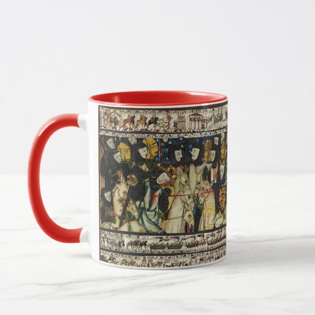 Mug TAPESTRE BAYEUX 1066 Mort du roi Harold (Gauche)