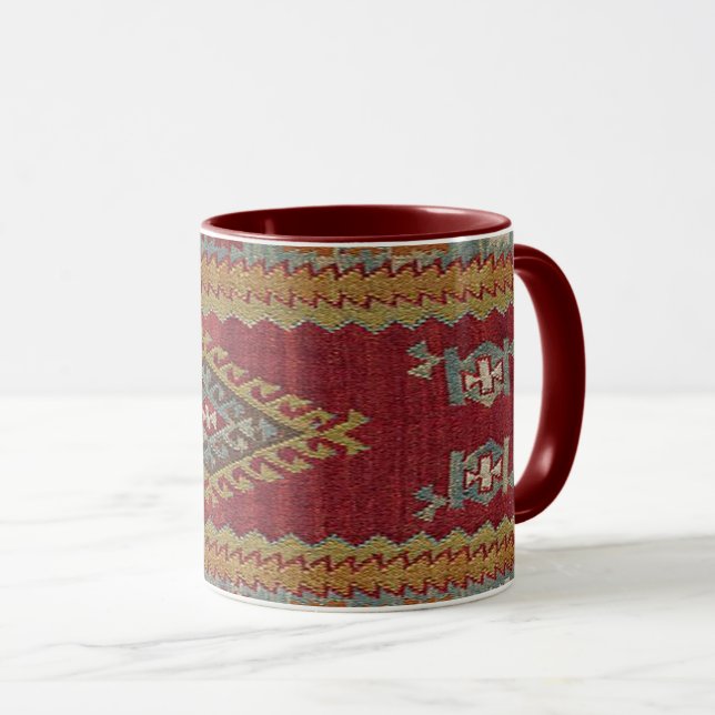 Mug Tapis Kilim Turc (Devant droit)