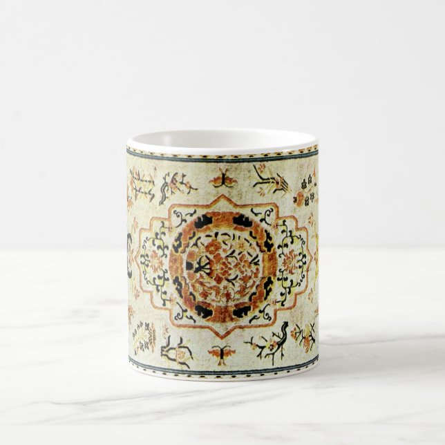 Mug Tapis oriental aux couleurs claires (Centre)