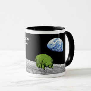 Mug Tardigrade On Moon Funny NASA Apollo 8