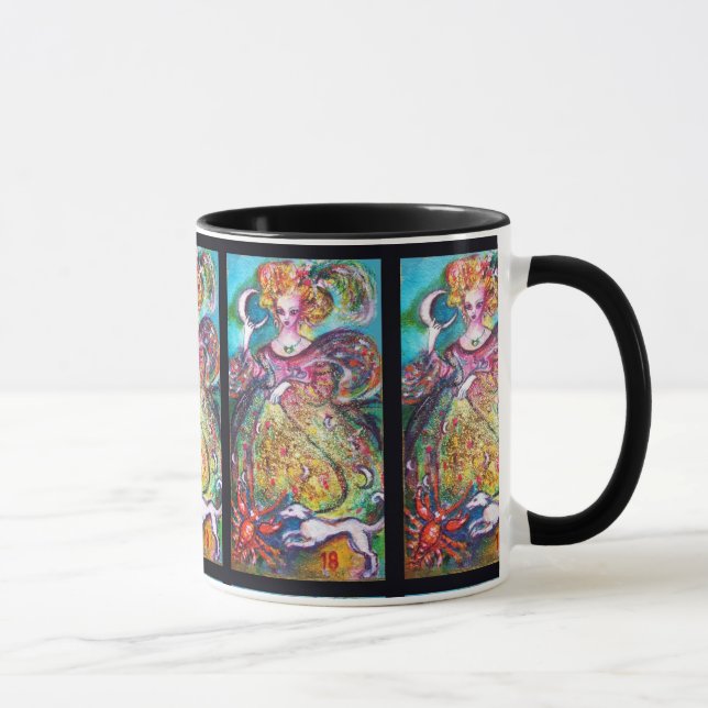 MUG TAROTS DES OMBRES PERDUES / LA DAME DE LA LUNE (Droite)
