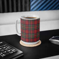 Tartan d'anniversaire de Plaid Rustic Red Stewart