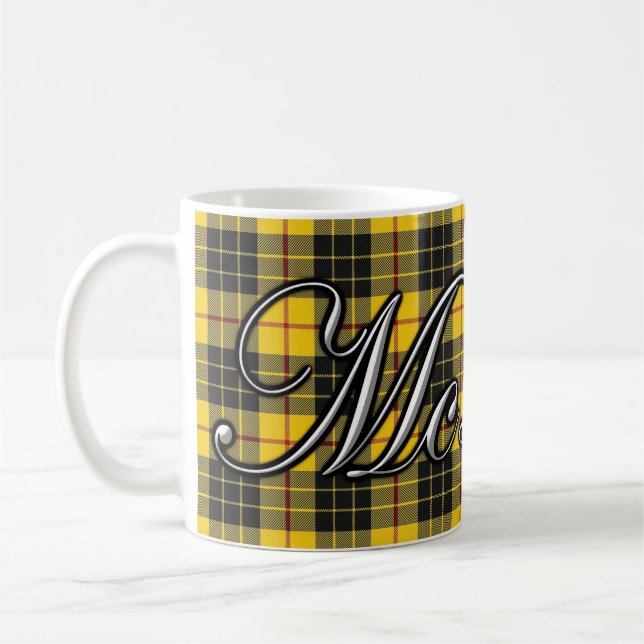 Mug Tartan de classique de McLeod MacLeod de clan (Gauche)