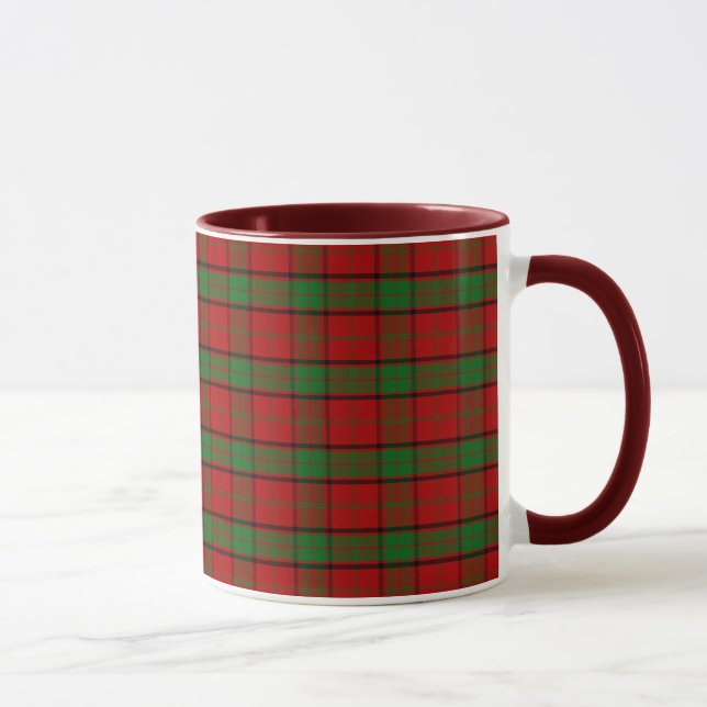 Mug Tartan de Maxwell de clan (Droite)