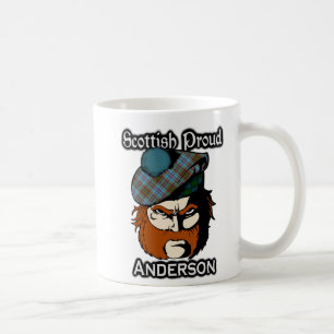 Mug Tartan du Clan Écossais Anderson Écossais