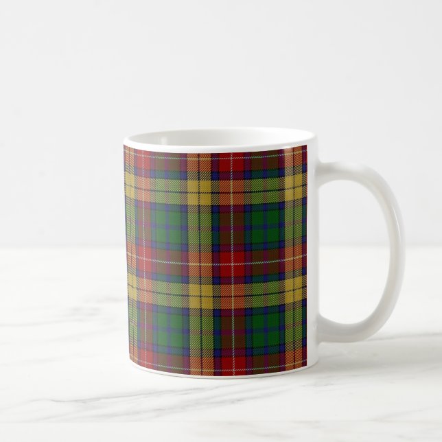 Mug Tartan écossais de Buchanan de clan (Droite)