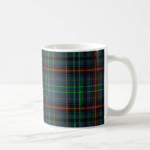 Mug Tartan en bleu, orange, vert...