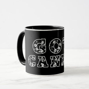 Mug T'as du bonbon ? Halloween noir et blanc