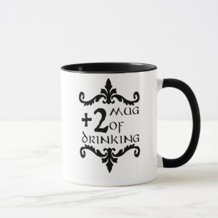 Mug +Tasse 2 de boire