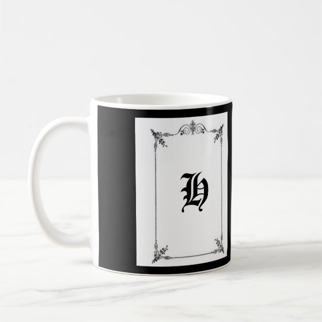 MUG "TASSE CUSTOMISÉE PAR INITIALE " (Gauche)