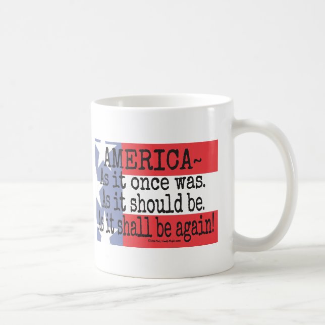 Mug "Tasse de café d'un pain grillé américain" (Droite)