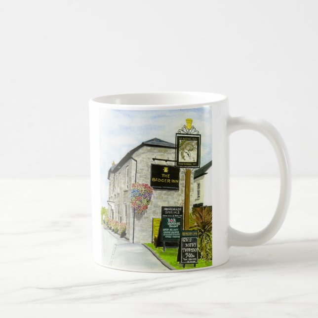 Mug "Tasse de l'auberge de blaireau" (Droite)
