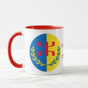 Mug tasse drapeau kabyle