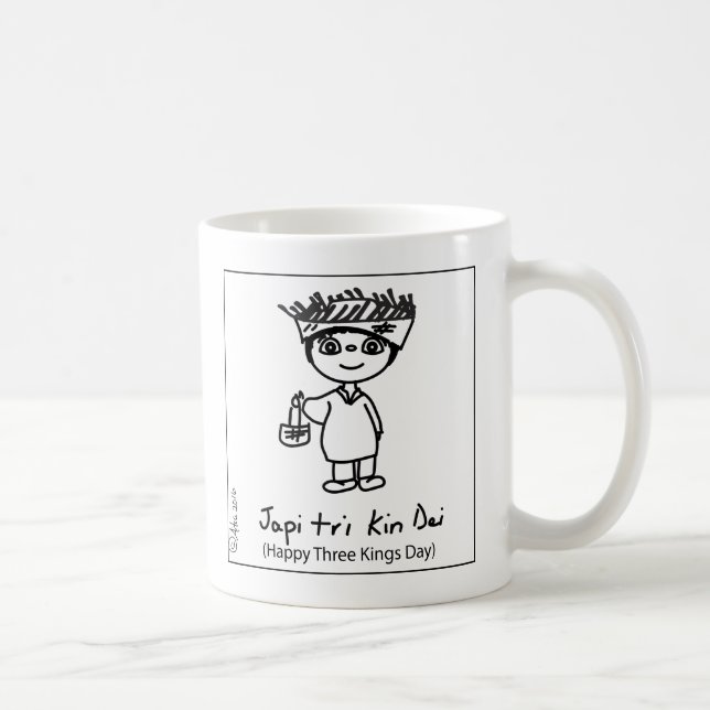 Mug Tasse, les trois Rois heureux Day (Droite)