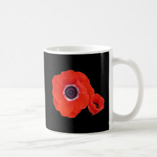 Mug Tasse, pavots cramoisis parfaits