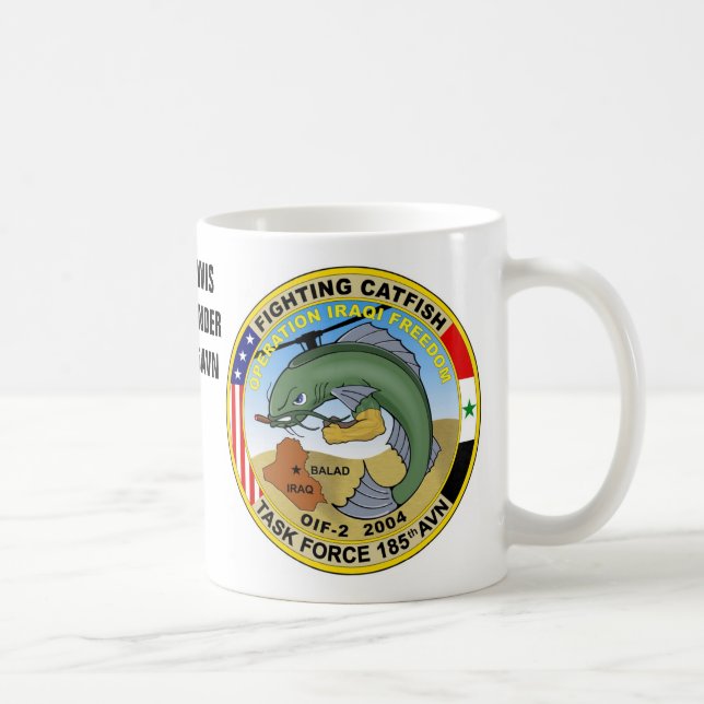 MUG TASSE, POISSON-CHAT DE COMBAT (Droite)